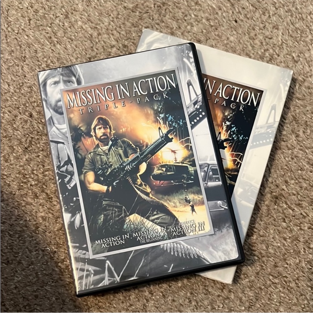 Missing in Action Triple Pack DVD Set / Chuck Norris Movies